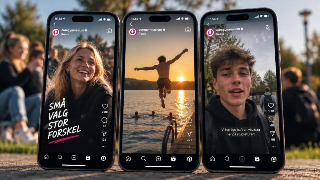 Thumbnail til reels og højformat for Oure skolerne